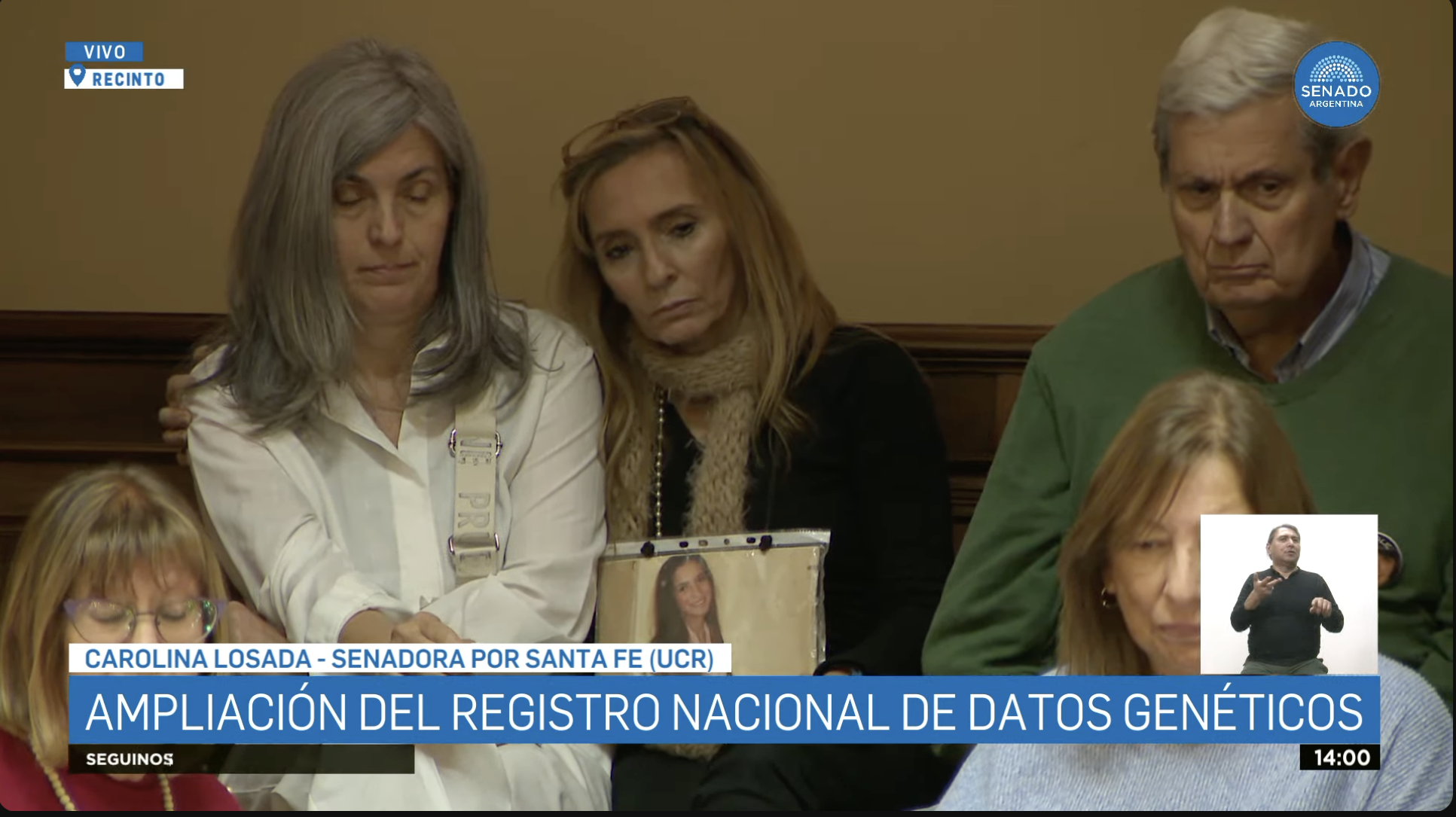 UJ participó en el Senado en el Proyecto de ampliacción del Registro de ADN